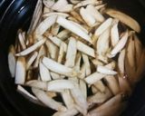 簡単！豚肉切り落としDE肉団子の柳川風♪作り方3写真
