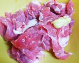簡単！豚肉切り落としDE肉団子の柳川風♪作り方4写真