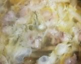 簡単！豚肉切り落としDE肉団子の柳川風♪作り方8写真