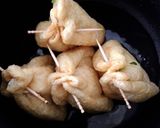 簡単一品に♬ 油揚げの巾着揚げ☆作り方7写真