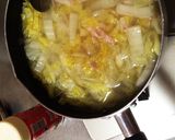 簡単！白菜と玉子のスープ作り方2写真