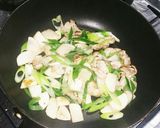 かぶと豚バラのオイスターソース炒め作り方5写真