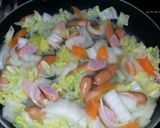 創味シャンタンDXで白菜のクリームスープ作り方4写真
