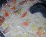 創味シャンタンDXで白菜のクリームスープ作り方6写真