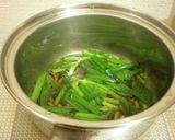 調理三分!ネギたま丼作り方1写真