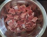 砂肝と椎茸と小松菜のにんにく醤油炒め☆作り方3写真