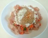 簡単♪むね肉と豆腐のあっさり巾着♪作り方5写真