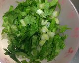 セロリの葉と玉子のコンソメスープ作り方1写真
