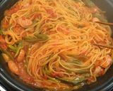 ホットプレートで簡単コク旨トマトパスタ☆作り方9写真