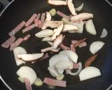 和風ガーリックバターパスタ♡納豆のせ作り方6写真