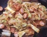 ヘルシー＊白菜のハヤシライス風作り方3写真