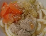 シャンタン入り肉団子鍋作り方6写真