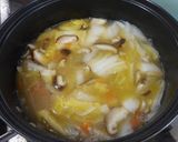 めっけもん♪ささみ肉入り味噌汁作り方5写真