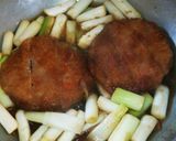 ハムカツ丼作り方3写真