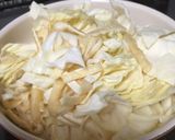 キャベツと塩昆布の蒸し炒め作り方1写真