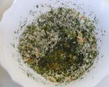 じゃこ天の香草パン粉焼きオープンサンド作り方3写真
