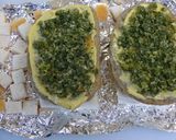 じゃこ天の香草パン粉焼きオープンサンド作り方5写真