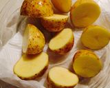 カリカリオーブンポテトのハーブチーズ＊＊作り方1写真