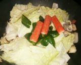 ★簡単♪フライパンで中華丼(八宝菜)★作り方5写真