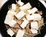 肉豆腐にもやし入れてみました！作り方5写真