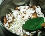 ｷﾉｺたっぷり♪デミ煮込みﾊﾝﾊﾞｰｸﾞ作り方3写真