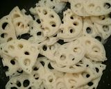 蓮根と高菜の炒めもの作り方2写真