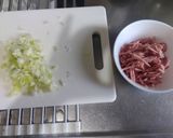 ニンニク醤油漬け激ウマ！豚ひきチャーハン作り方1写真