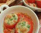 簡単♪ホワイトソースdeトマトファルシー作り方5写真