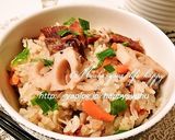 さんまの蒲焼き缶とレンコン☆炊き込みご飯作り方6写真