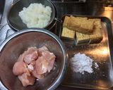 冬の和食！鶏胸肉と厚揚げのみぞれ煮作り方2写真