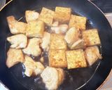 冬の和食！鶏胸肉と厚揚げのみぞれ煮作り方6写真