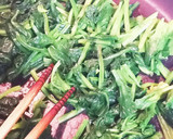 あと一品に♪ほうれん草とチーズの卵炒め作り方1写真