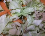 忙しいお父さんでも出来る 野菜炒め作り方2写真