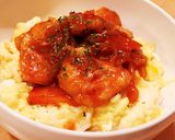 なんちゃって☆オムライス丼作り方8写真