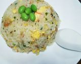 にんにく醤油が決め手♡彩りチャーハン作り方8写真