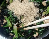 ほうれん草＊ひじきと大豆のごま和え作り方6写真