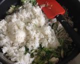 シャンタンネギ焼き飯作り方3写真