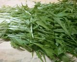 簡単早い！水菜と卵の中華スープ朝食にも♪作り方1写真