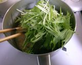 簡単早い！水菜と卵の中華スープ朝食にも♪作り方4写真