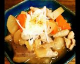 クンくん家のもつ煮込み作り方8写真