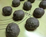 ココア＆クランベリー＆アーモンドパン作り方2写真