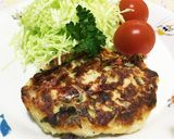 お野菜たっぷりのおさかなバーグ作り方5写真