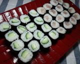 鉄火巻きとカッパ巻き作り方9写真