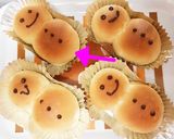 ☆★ Xmasに ★☆ 雪だるまパン作り方6写真