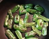 ピーマンと食べる煮干しの味ぽん漬け作り方1写真