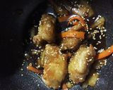 唐揚げリメイク☆甘辛煮☆お弁当にも作り方5写真