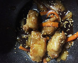 唐揚げリメイク☆甘辛煮☆お弁当にも作り方5写真