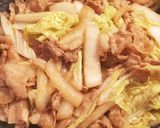簡単☆やみつき♪豚と白菜のオイ酢ター炒め作り方5写真