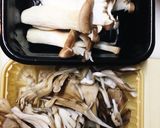 キノコの豆乳たらこクリームパスタ作り方1写真