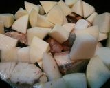 ＊フライパンで味が染み込む！ぶり大根＊作り方4写真